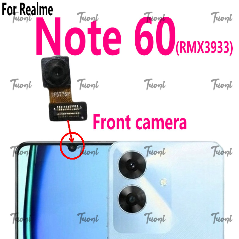 สําหรับ Realme Note 60 กล้องหลัง RMX3933 กล้องหน้า