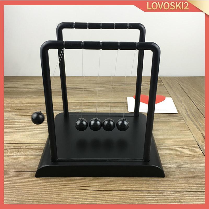 [Lovoski2] Newton Cradle Pendulum Balls ของเล่นเพื่อการศึกษาสําหรับเด็กสําหรับโต๊ะ Living