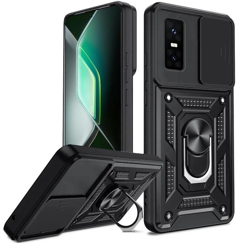 กันกระแทกป้องกันเคสโทรศัพท์หนักพร้อมขาตั้งโลหะเหมาะสําหรับ Infinix GT 30 Pro GT 20 Pro หมายเหตุ 50 P