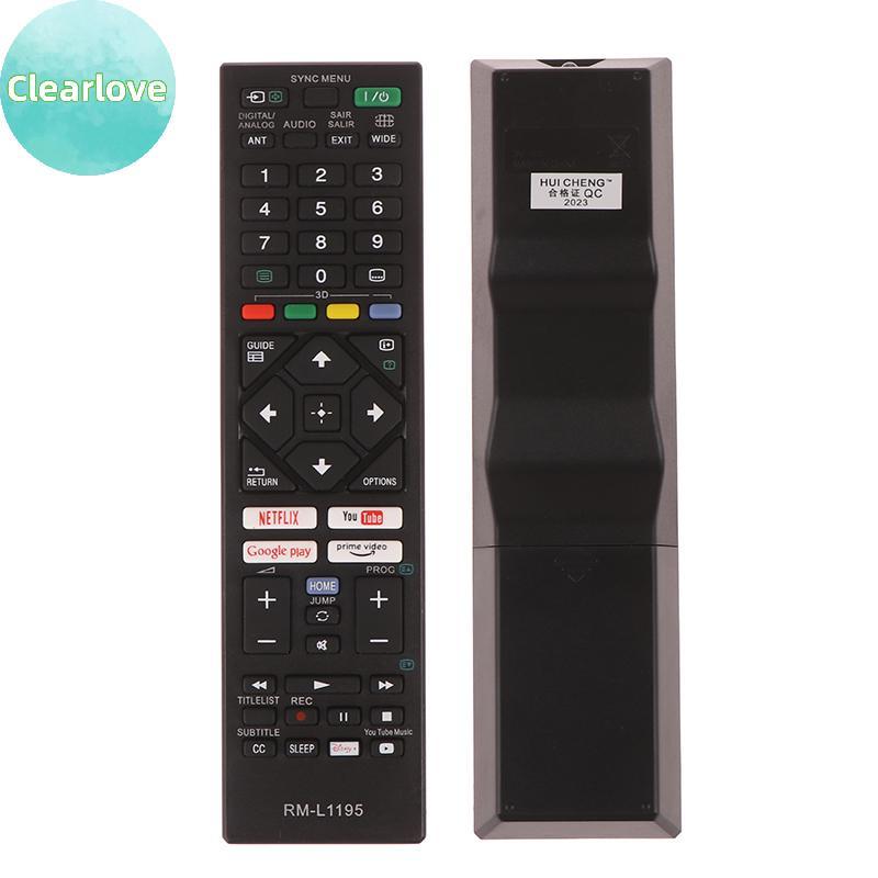 Clearlove Universal สมาร์ททีวีรีโมทคอนโทรลสําหรับ Sony LCD LED Bravia TV RM-L1195 RM-YD005 RM-YD092 