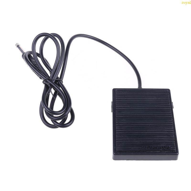 (ส่วนลดสูง)oyalking.th Foot Sustain Pedal Controller Switch สําหรับเปียโนคีย์บอร์ดอิเล็กทรอนิกส์อิเล