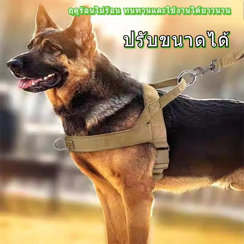 ใหม่ปรับสายรัดสุนัขจูงชุดสําหรับสุนัขขนาดกลางขนาดใหญ่,ระบายอากาศสายรัดหน้าอกเสื้อกั๊กปลอกคอ,สัตว์เลี้ยงสากลเดินสายจูงสําหร