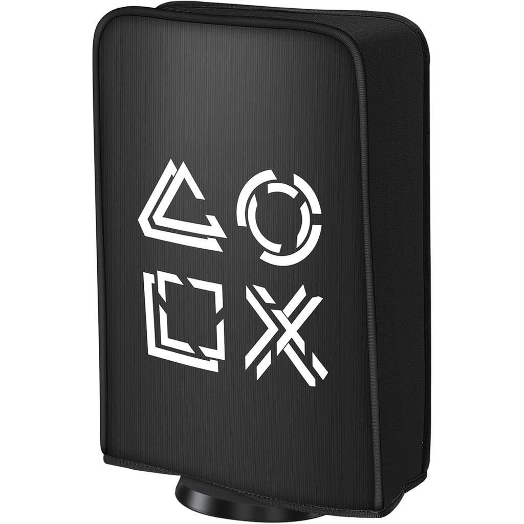 Wedorat ฝุ่นสําหรับ PS5 Pro/PS5/PS5 Slim Protectors สําหรับเกมคอนโซลกรณีผิวกันน้ําล้างทําความสะอาดได