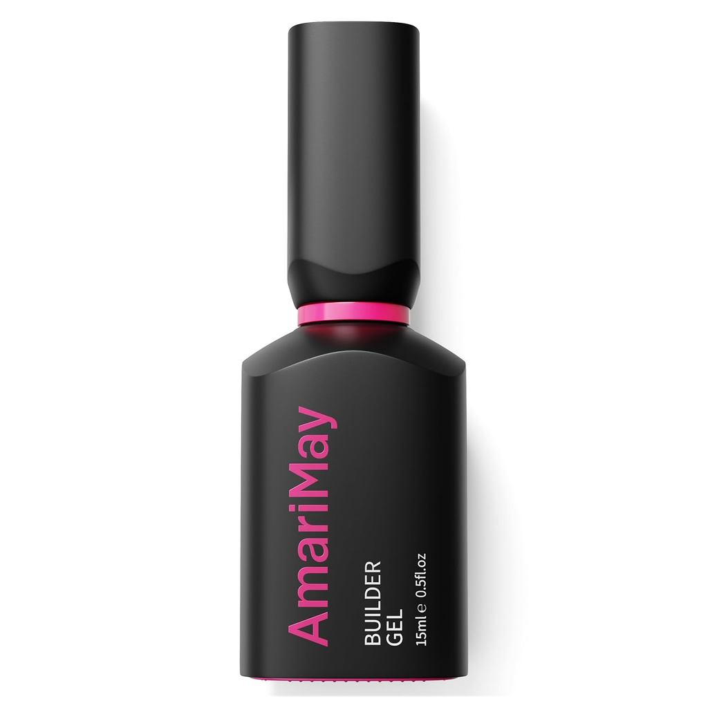 Clear Builder Gel for Nails, 15ml Nail Strengthener ในขวด, เจลแข็งต่อเล็บ, Soak Off Long Lasting UV 