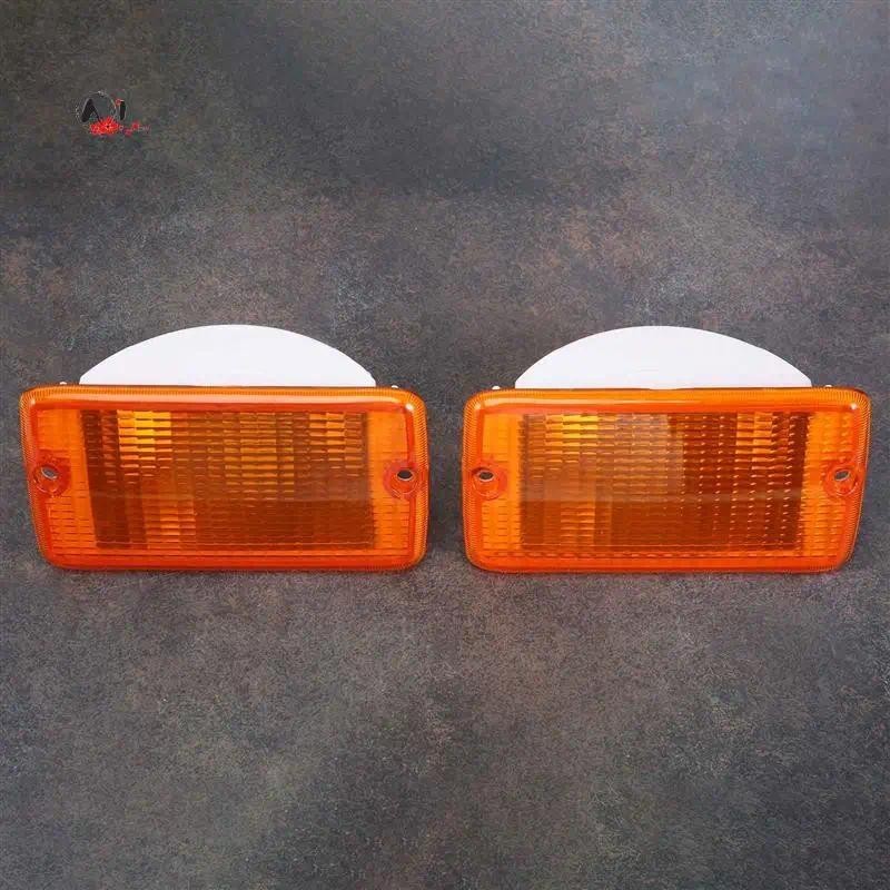 A10E-2 ชิ้นไฟเลี้ยวสําหรับ 2001-2006 Jeep Wrangler (TJ) เลนส์พลาสติก LH & RH 55156488เอบี 55156489ชิ