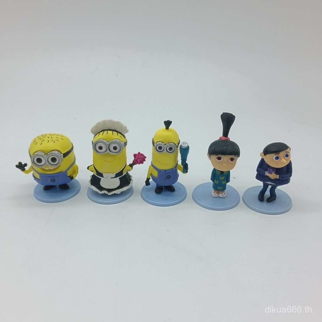 ขายร้อนของแท้จํานวนมาก Minion Bob Agnes Grummy Box ยืนยันเครื่องประดับโมเดลตุ๊กตา