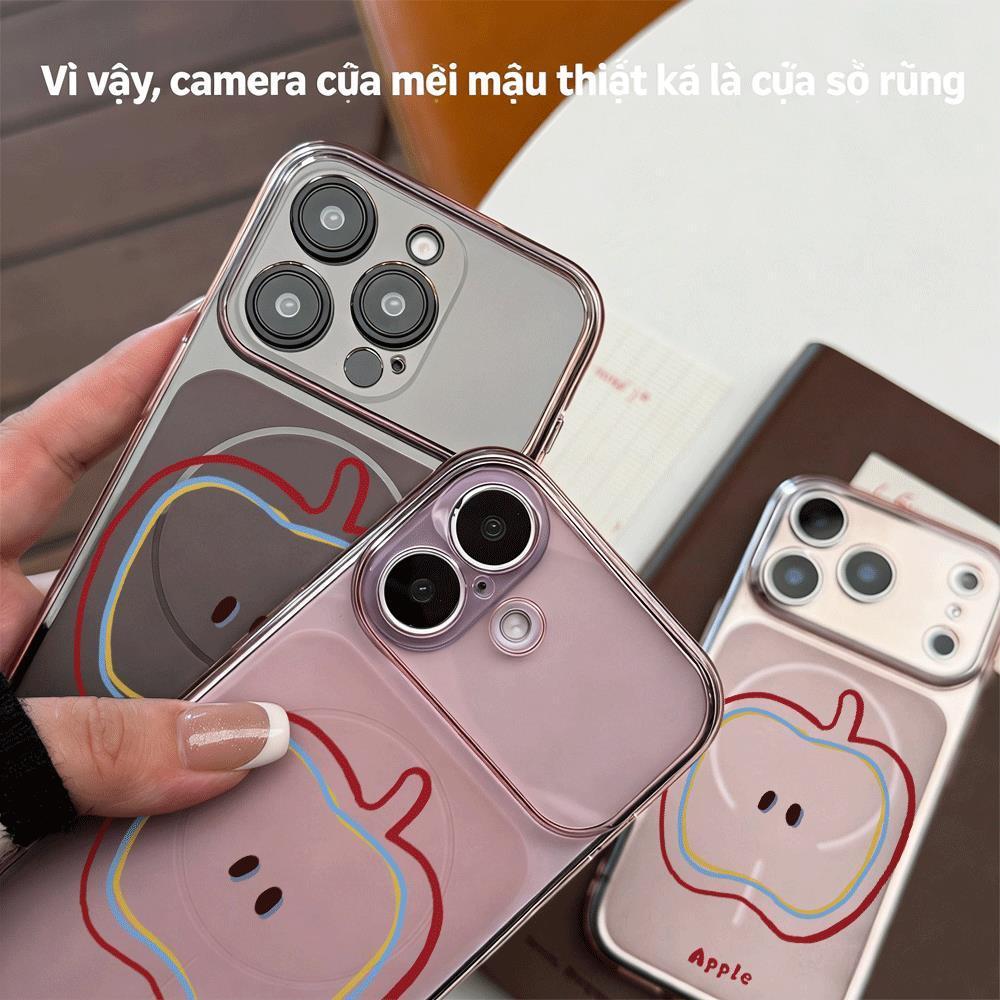 Sugar Apple Sugar พร้อม iPhone 17ProMAX Corning Case Soft Case 16promax Case 13 Simple 15