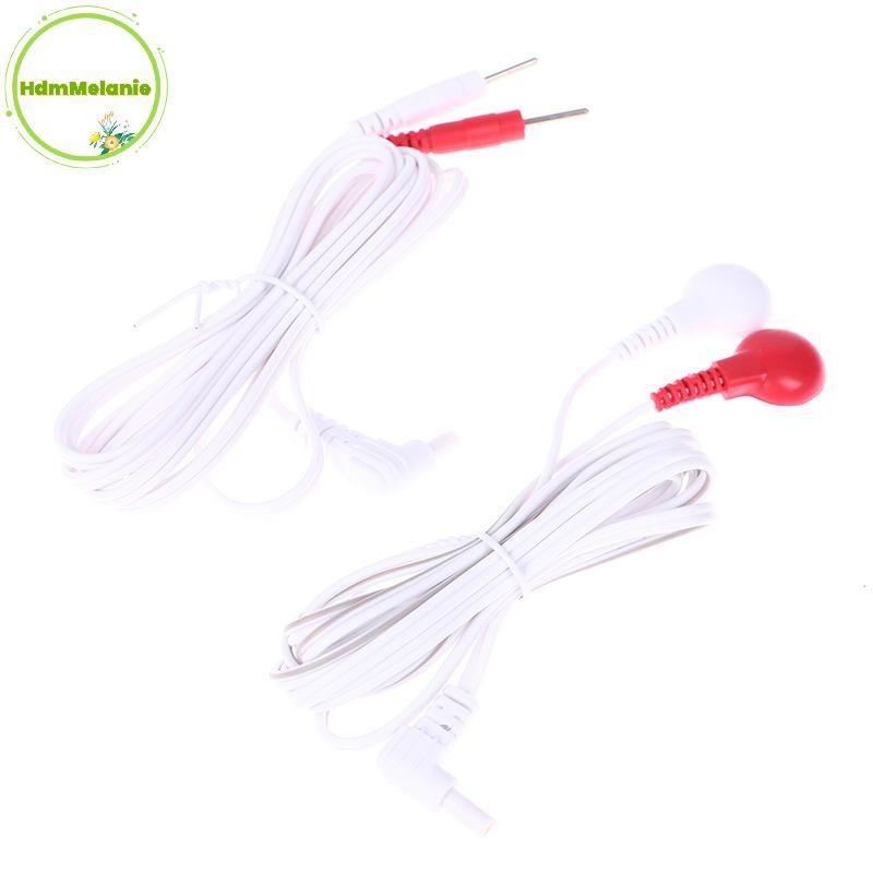 HDMM 1.5/1.8M 2.35 มม.ไฟฟ้าบําบัดอิเล็กโทรดตะกั่วสายไฟสําหรับการเชื่อมต่อนวด TH