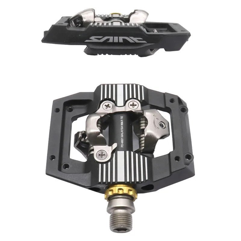 SHIMANO SAINT PD-M821 Pedal สำหรับจักรยานเสือภูเขา พร้อม SM-SH51 Cleat และ Spacer ในกล่องเดิม