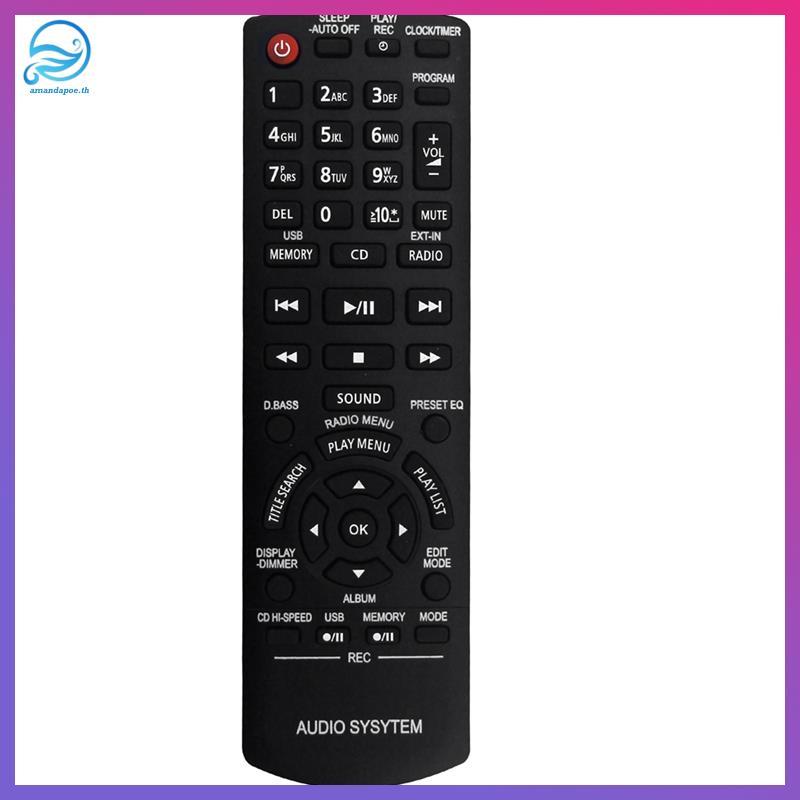 [amandapoe.th] N2QAYB000637 รีโมทคอนโทรลสําหรับระบบเสียง SA-AKX32PH-K SA-AKX32PN-K SA-AKX32PR-K SA-A