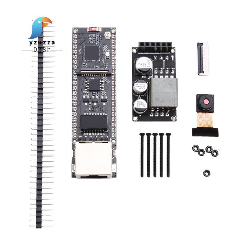 [ส่วนลด Y3]- ETH Cam บอร์ดพัฒนาอีเธอร์เน็ต PoE SD Camera เข้ากันได้กับ POE-ETH-CAM-KIT-OV5640