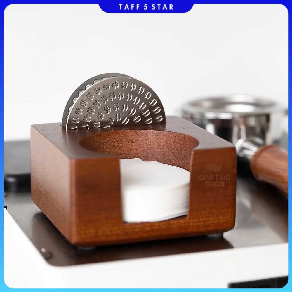 One Two Cups 2-in-1 Paper Filter Puck Screen Espresso Storage - A-52