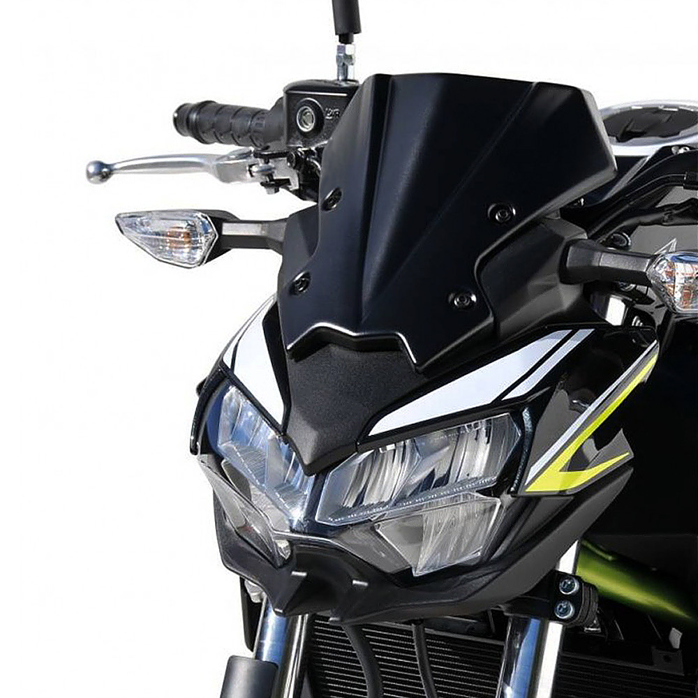 C-อุปกรณ์เสริมรถจักรยานยนต์ใหม่สําหรับ KAWASAKI Z650 Z900 Z 650 Z 900 2020 กระจกกระจก SHIELD หน้าจอ 