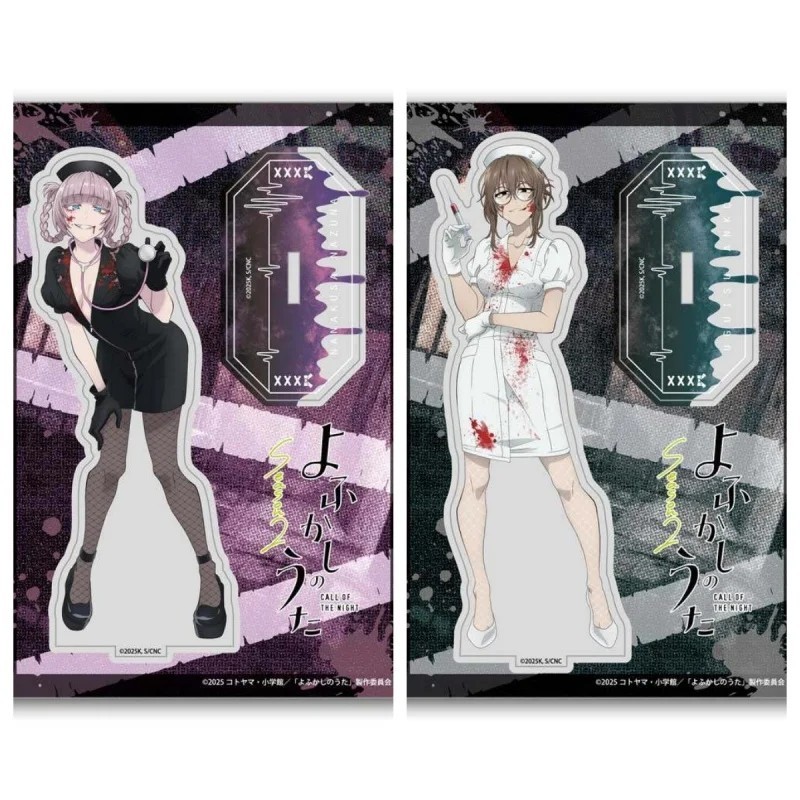 Standee Call of the Night Nazuna Nanakusa Anko Uguisu Kou Yamori พยาบาล Series อะนิเมะรุ่น Mica Tabl