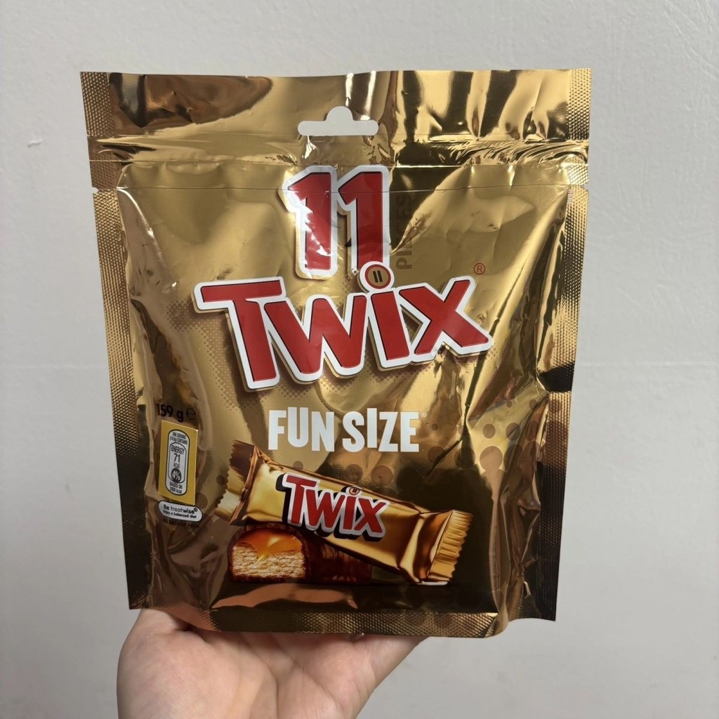 Hong Kong Mars Twix Mars Twix Mini Caramel Sandwich Chocolate Bag สไตล์ใหม่ 03.26