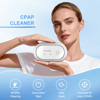 เครื่องทําความสะอาด CPAP แบบพกพาเครื่องกําเนิดโอโซน Sanitizers และเครื่องท่อ CPAP สําหรับ 22 มม. 15 มม. CPAP ท่ออุปกรณ์ทําความสะอาด