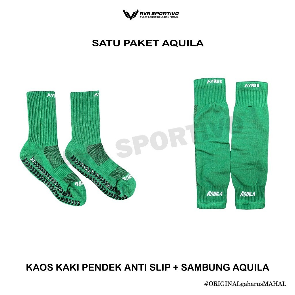ถุงเท้าข้อสั้น Aquila 1 ชุดและแพ็คเกจเชื่อมต่อ Aquila ถุงเท้าข้อต่อ Ayres Aquila ดั้งเดิม