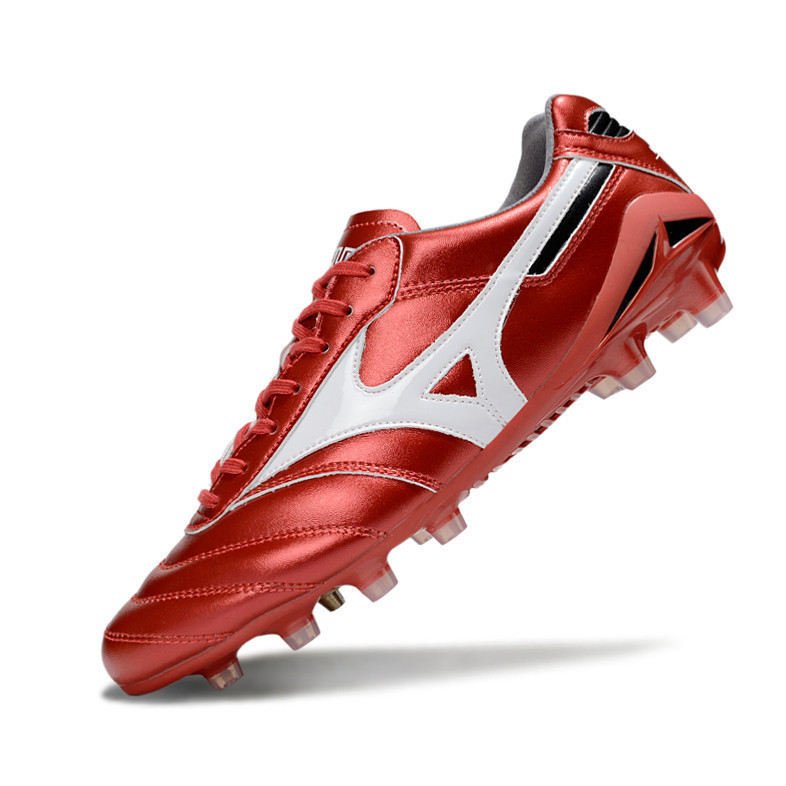 รองเท้าฟุตบอล Mizuno Morelia Neo IV สีแดง ขนาด EU 39-45 V5RI