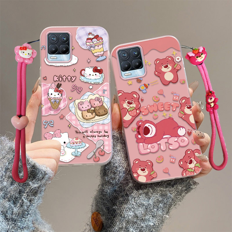 เคส realme 8 4g เคส realme 8 pro 4g เคสโทรศัพท์ป้องกันการตกน่ารัก