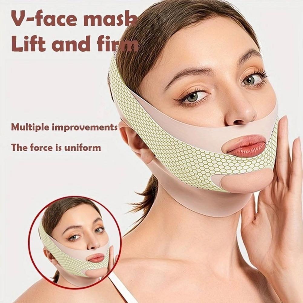 Face Shaping Bandage V-Face Lifting และ Firming Face Mask Face Sculpting Device Face V2i4