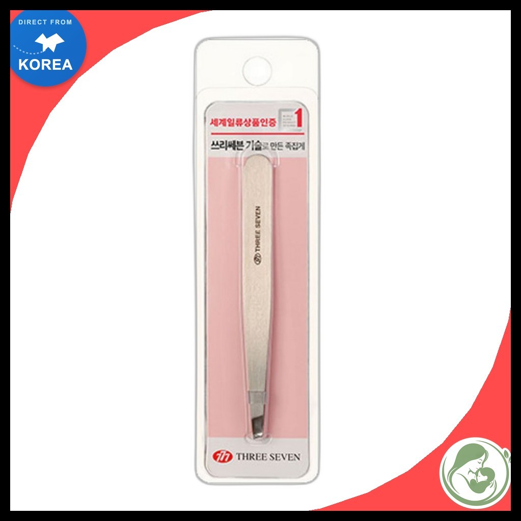 [777] แหนบแม่นยํา (กําจัดขนละเอียด) ไม่มีขนาด 1 ชิ้น / แหนบเกาหลี Precision by SeoulMom&Kid