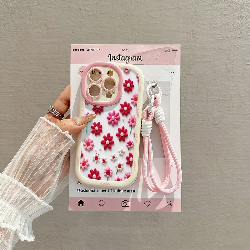 เคส+สร้อยข้อมือ OPPO A3X A3 A7 A5S A12 A11K A3S A12E A15 A15S A16 A16S A54S A16K A16E A17 A17 A17K A