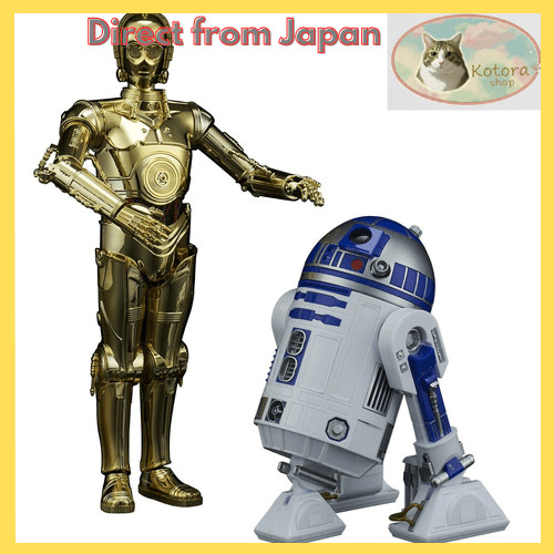 BANDAI SPIRITS(บันได สปิริต) สตาร์ วอร์ส 1/12 C-3PO & R2-D2 โมเดลพลาสติกที่แยกสีเรียบร้อยแล้ว