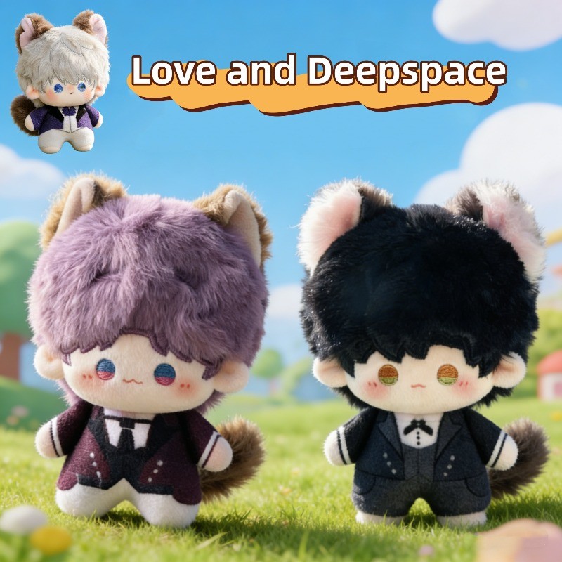 Love & Deepspace ตุ๊กตาตุ๊กตา Sylus/Rafayel/Xavier/Zyne/Caleb ตุ๊กตาผ้าฝ้ายกระเป๋าจี้อะนิเมะตุ๊กตาพว