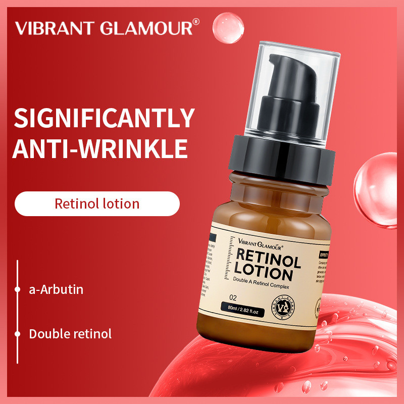 Retinol Essence Milk Morning C Night A Fade Fine Lines Elastic Firming Anti-Early Vitamin A-Alcohol 
