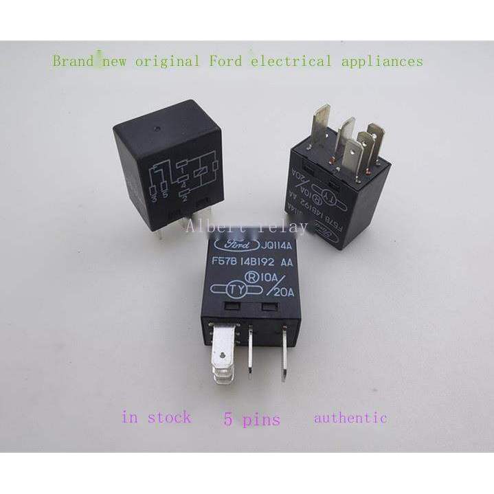 จุดใหม่ F57B 14B192 AA Ford 12V รีเลย์ 5 ฟุต