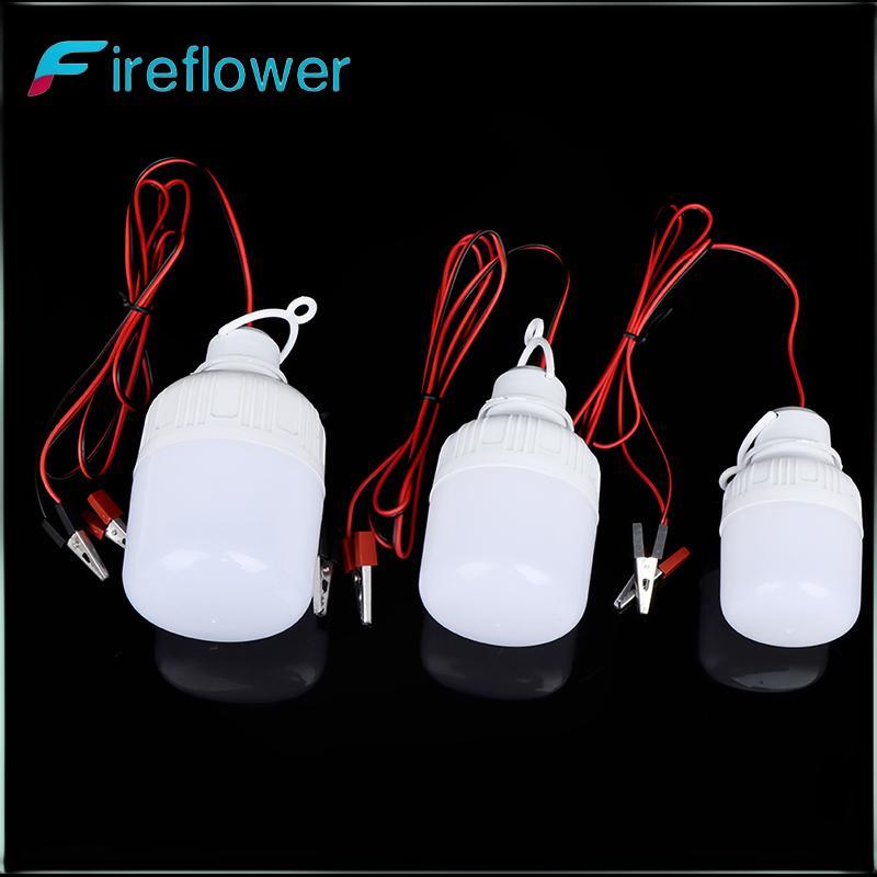 Fireflower ไฟ LED Ampoule Led illas 12V 5W 9W 15W หลอดไฟแบบพกพา Luminaria