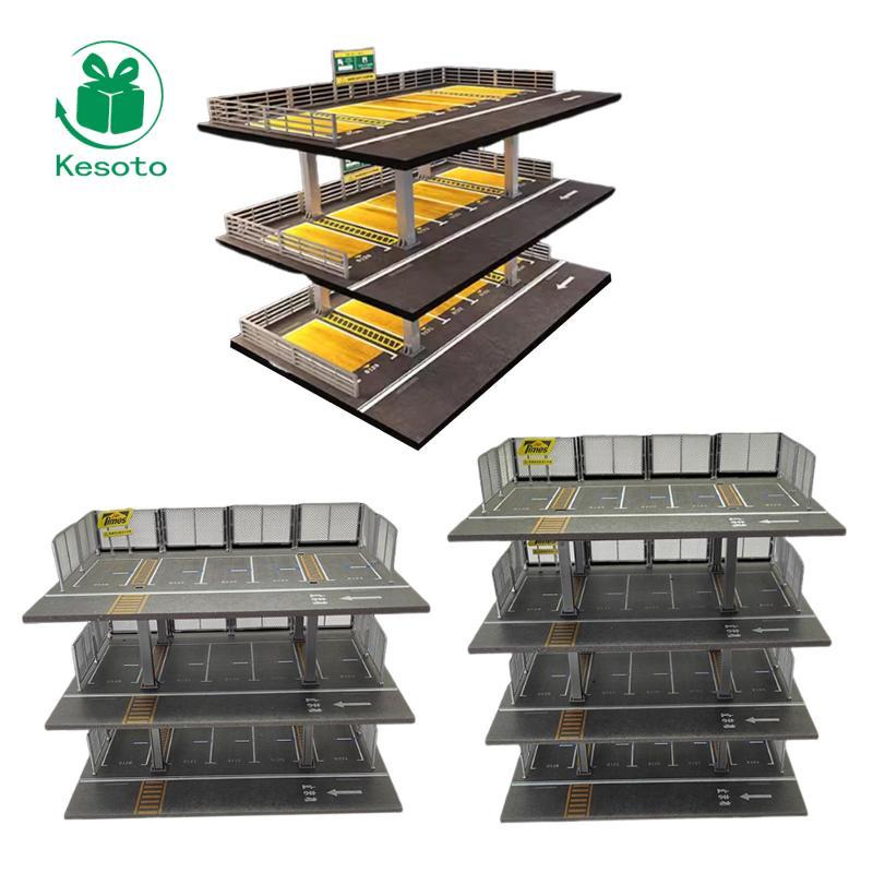 [Ehoyoxa] 1/64 DIECAST Modellauto -Display -Case Garage Diorama Display Showcase Layout