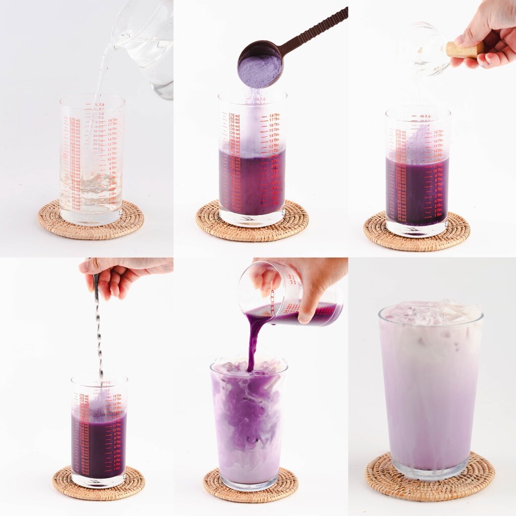 [แพ็ค 3 ถุง] ผงเผือก นมเผือก 500 กรัม ผงนมเผือก ผงเผือกหอม Taro Flavor Powder ผงชง ผงสำเร็จรูป ชาไข่มุก ผงเครื่องดื่ม... - รูปที่ 4