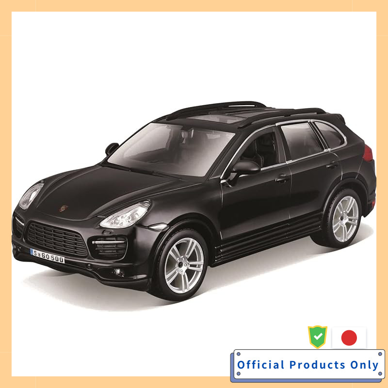 Bburago 1/24 Porsche Cayenne Turbo Black Diecast Car Completed Model 18-21056 BK