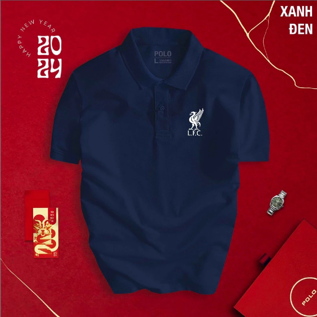 เสื้อโปโลลิเวอร์พูลคลับ LFC สำหรับผู้ชาย ไซส์ S-3XL - HT Sports Store
