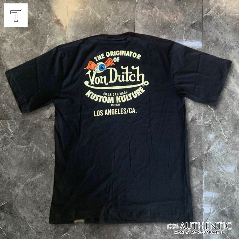 V0nd*tc เสื้อยืดแขนสั้นสีดํา Motif 01 Original 100% VT-01