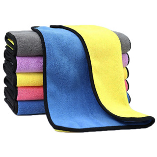 12ผืน ผ้าเช็ดรถ เอนกประสงค์ ไมโครไฟเบอร์3Dเกรดพรีเมี่ยม เช็ด…