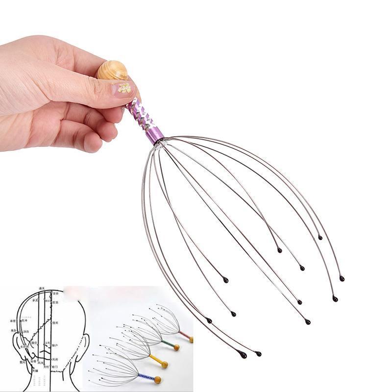 StardustLab ใหม่เครื่องนวดหนังศีรษะคอเครื่องมือนวดความเครียด SDL