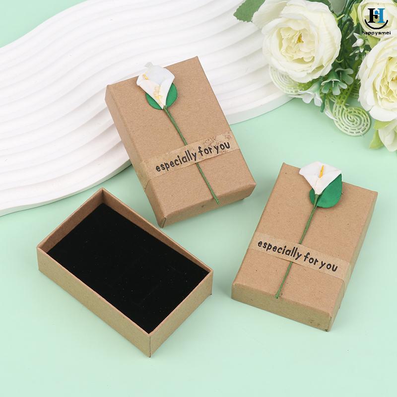 [GA] 2/3/5/10 ชิ้นเครื่องประดับกล่องของขวัญสร้อยข้อมือสร้อยคอจัดเก็บกล่องกระดาษกระดาษแข็งบรรจุภัณฑ์ค