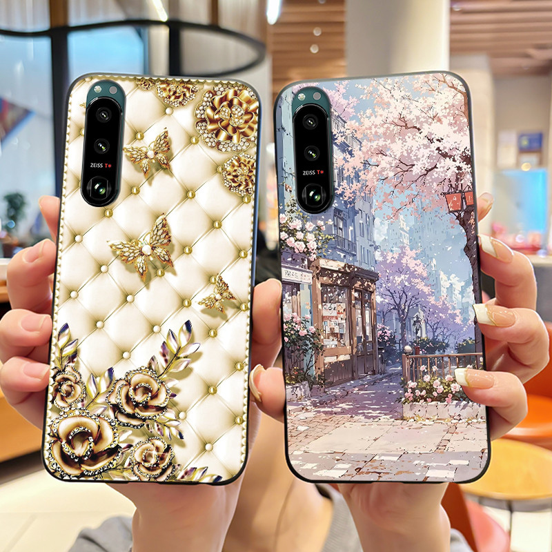 เคสโทรศัพท์สําหรับ Sony Xperia 5 III แฟชั่น Jelly Anti-scratch Shell สําหรับ Sony Xperia 5 IV (PDX 2