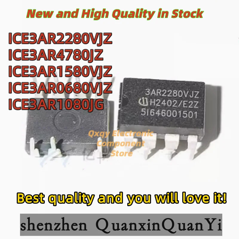 2pcs POWER IC CHIP ICE3AR2280VJZ 3AR2280VJZ ICE3AR4780JZ 3AR4780JZ ICE3AR1580VJZ 3AR0680JZ 3AR1580VJ