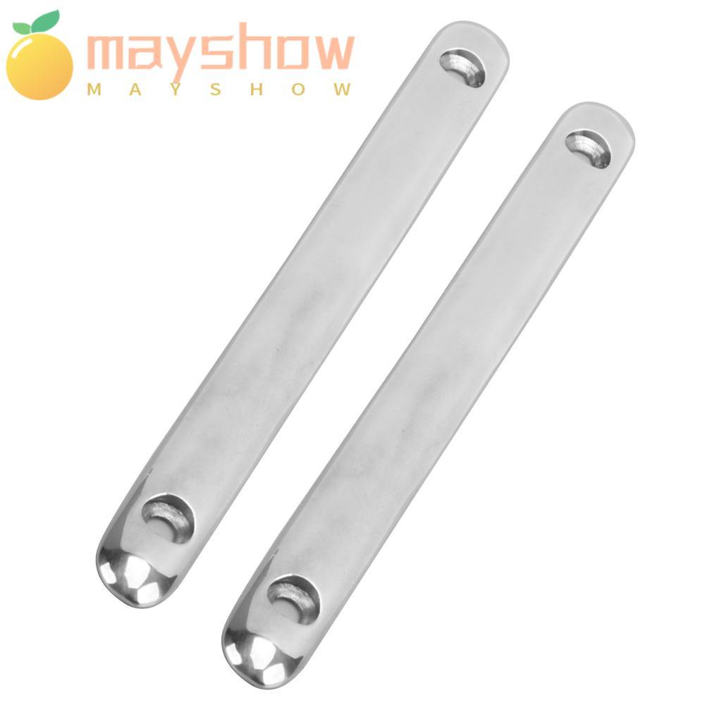 MAYSHOW 2pcs แท่งป้องกันสแตนเลส 316 ขนาด 150 มม., ใช้งานได้กับเรือยอชท์และRV