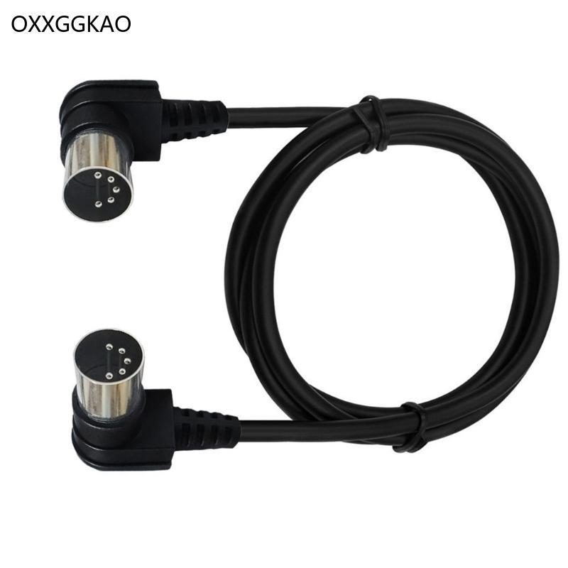 OXXGGKAO Din 5pin สาย MIDI สาย MIDI 5-Pin DIN ชายกับชาย