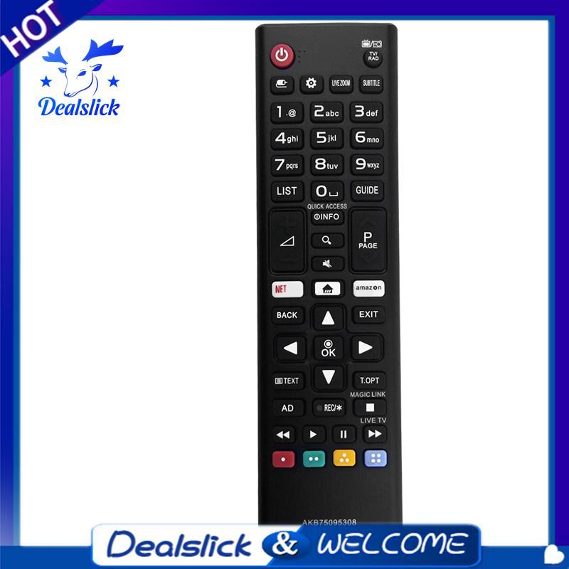 เปลี่ยน AKB75095308 รีโมทสําหรับ LED LCD TV 32LJ610V 43UJ634V 49UJ634V 55UJ634V 65UJ634V 60UJ6309 49