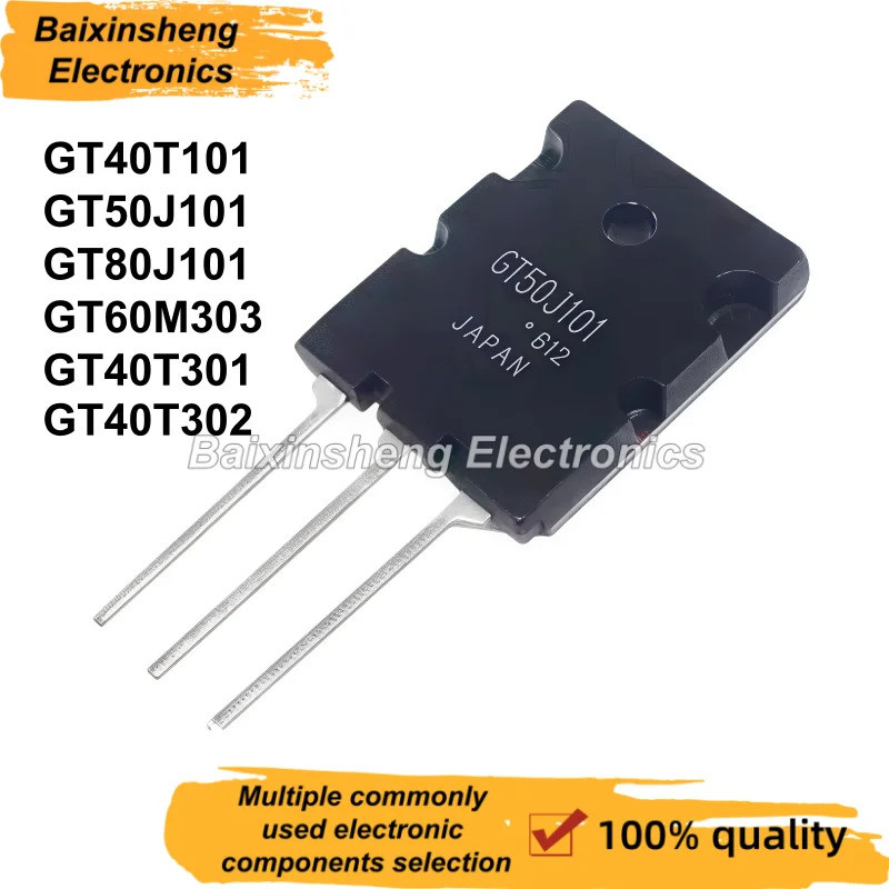 5PCS GT40T101 GT50J101 GT80J101 GT60M303 GT40T301 TO-264 ทรานซิสเตอร์ IGBT กําลังสูง