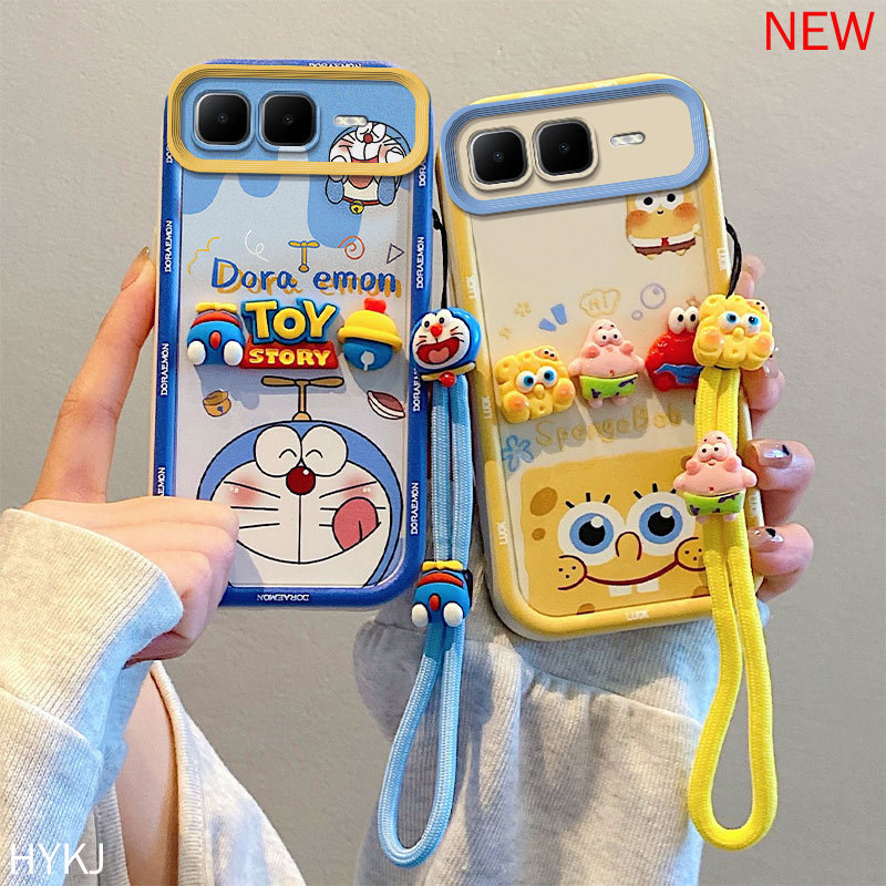 เคส INFINIX Smart 10 Plus Anti fall อะนิเมะการ์ตูน TPU ซิลิโคนอ่อนนุ่ม 3D เคสโทรศัพท์น่ารัก TYHM