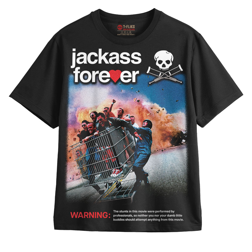 HOT J4CK4$SSSSSSS F0R3V3RRRRRRRRRRRRRRRRRRRRRR เสื้อยืด FILM OVERSIZE UNISEX สีดํา - TFIKS