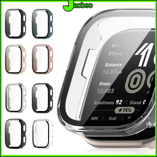 PC กรณีป้องกัน + กระจก for Amazfit Bip 6 ฟิล์มกันรอย แผ่นกระจกป้องกันหน้าจอแบบทนทาน for Amazfit Bip6 Accessories