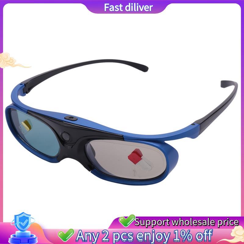 ชาร์จ DLP Link 3D แว่นตา Active Shutter แว่นตาสําหรับ Z3/Z4/Z6/H1/H2 ถั่ว G1/P2 & DLP LINK โปรเจคเตอ