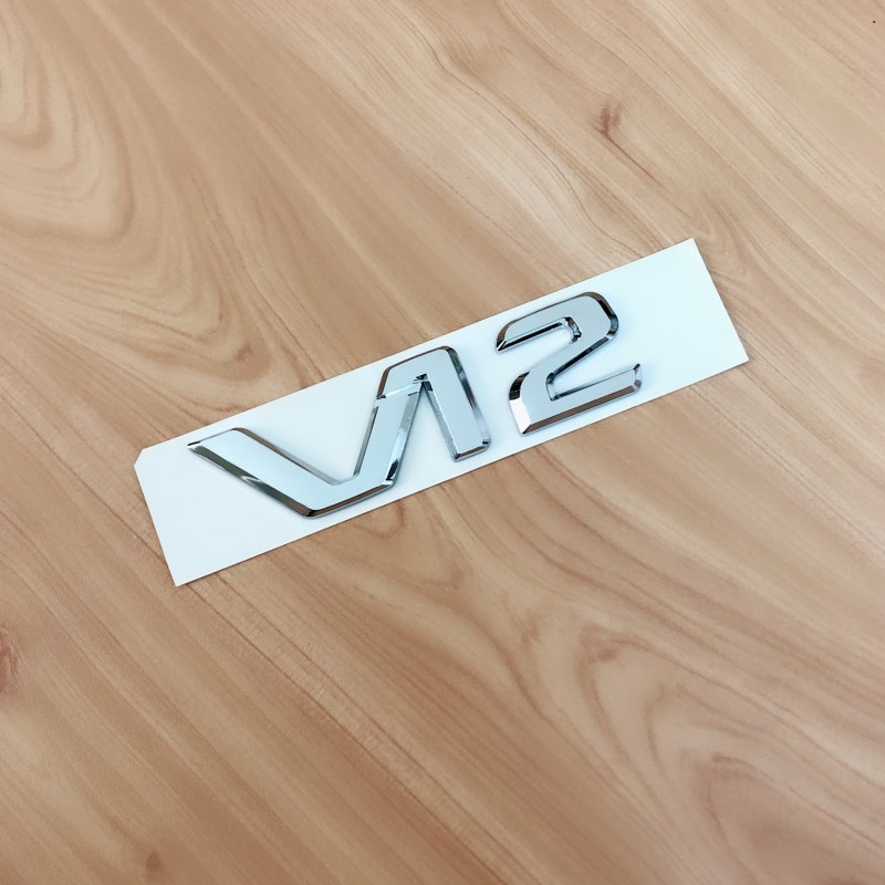 Mercedes-Benz S-Class E-Class S600L E300 S350L ป้ายด้านข้าง V12 สติ๊กเกอร์ติดรถ Grand Edition Deluxe